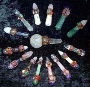 Wiccans use of crystals